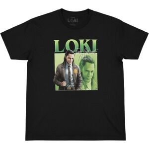 Marvel Studios Loki Time Variance Authority graphic t-shirt Sz XL